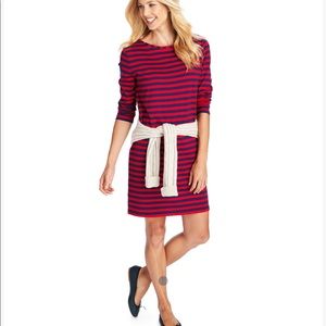 Vineyard Vines Long Sleeve Stripe Knit Dress